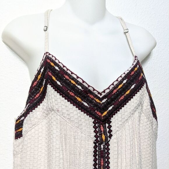 NWT SANCTUARY Maya Light Dune Boho Tank Dress L - Picture 3 of 10